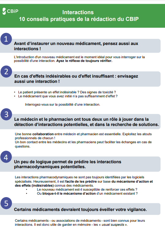 Outil – Interactions – 10 conseils pratiques